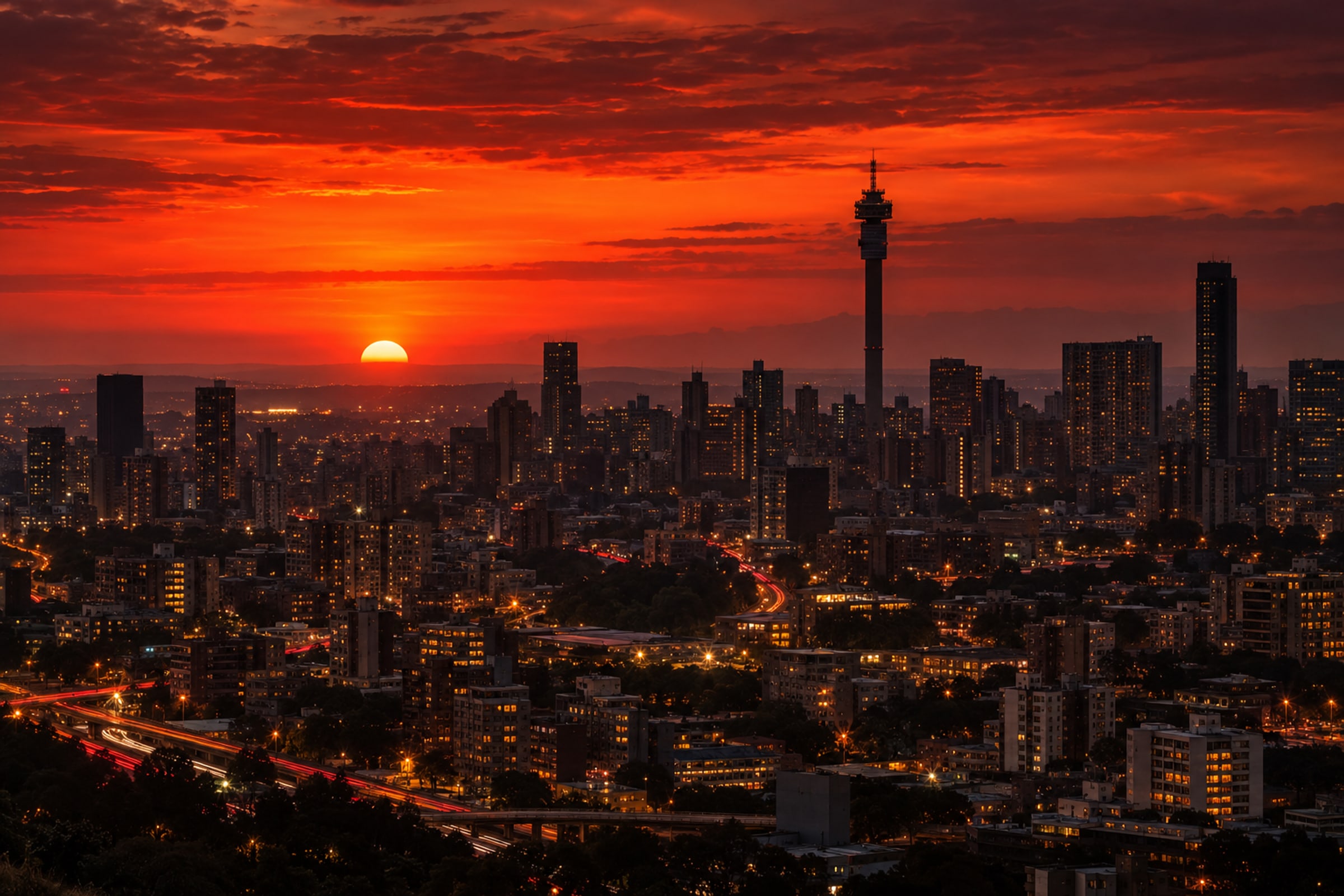 Johannesburg skyline